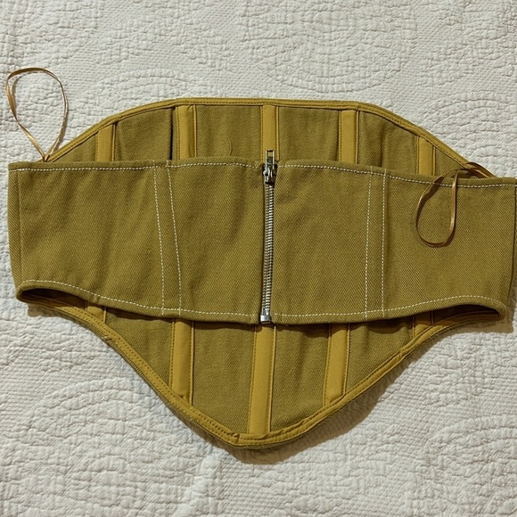 Dolls Kill Dyln Crop Top. NWOT. Medium Ella Corset top. - Picture 2 of 10